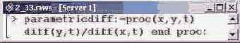  parametricdiff  ,  